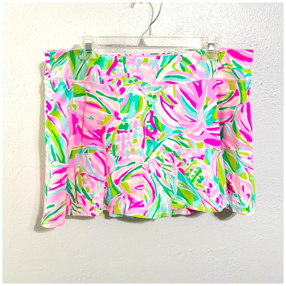 Lilly Pulitzer Pink Multi Print Skort